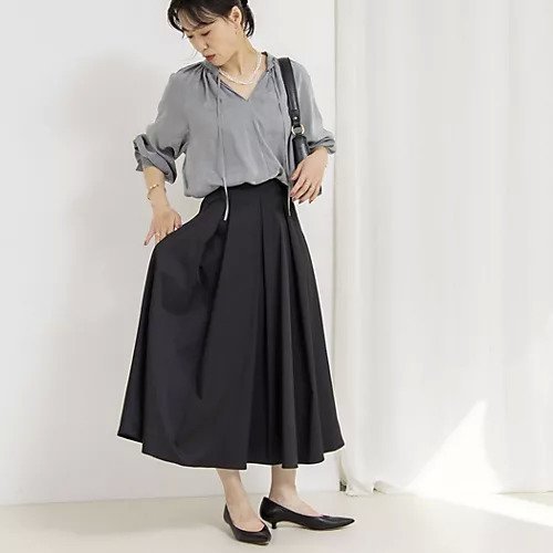 【ノーリーズソフィー/NOLLEY'S sophi】の【追加】ウォッシャブルタフタタックフレアスカート 人気、トレンドファッション・服の通販 founy(ファニー) 　ファッション　Fashion　レディースファッション　WOMEN　スカート　Skirt　Aライン/フレアスカート　Flared A-Line Skirts　2025年　2025　2025春夏・S/S　Ss,Spring/Summer,2025　シューズ　Shoes　タフタ　Taffeta　フレア　Flare　ベーシック　Basic　other-2|ID: prp329100004516128 ipo3291000000031914245