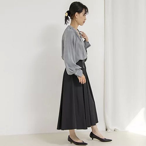 【ノーリーズソフィー/NOLLEY'S sophi】の【追加】ウォッシャブルタフタタックフレアスカート 人気、トレンドファッション・服の通販 founy(ファニー) 　ファッション　Fashion　レディースファッション　WOMEN　スカート　Skirt　Aライン/フレアスカート　Flared A-Line Skirts　2025年　2025　2025春夏・S/S　Ss,Spring/Summer,2025　シューズ　Shoes　タフタ　Taffeta　フレア　Flare　ベーシック　Basic　other-3|ID: prp329100004516128 ipo3291000000031914246