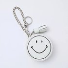 【トプカピ/TOPKAPI】の【Breath TOPKAPI】SMILE COLLECTION スマイル ラウンド ポーチ / チャーム ホワイト|ID: prp329100004516158 ipo3291000000031914522