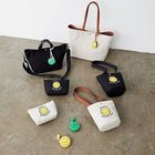 【トプカピ/TOPKAPI】の【Breath TOPKAPI】SMILE COLLECTION スマイル 刺繍 タッセルポーチ ベージュ|ID: prp329100004516160 ipo3291000000031914537