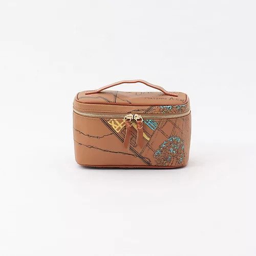 【ノーリーズ/NOLLEY'S】の【manipuri/マニプリ】バニティポーチ インテリア・キッズ・メンズ・レディースファッション・服の通販 founy(ファニー) 　ファッション　Fashion　レディースファッション　WOMEN　ポーチ　Pouches　コーティング　Coating　スカーフ　Scarf　ストール　Stall　人気　Popularity　フランス　France　プリント　Print　ポケット　Pocket　メンズ　Mens　リュクス　Luxe　おすすめ　Recommend　日本製　Made In Japan　旅行　Travel　ブラウン系1|ID: prp329100004516164 ipo3291000000031914566
