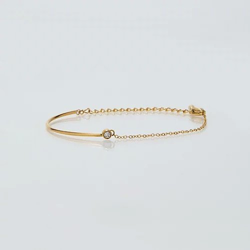 【フィービィー/phoebe】の【金属アレルギー対応】グッリターハーフバングルチェーンブレスレット/サージカルステンレス 人気、トレンドファッション・服の通販 founy(ファニー) 　ファッション　Fashion　レディースファッション　WOMEN　ジュエリー　Jewelry　ブレスレット　Bracelets　バングル　Bangles　おすすめ　Recommend　シンプル　Simple　ストーン　Stone　チェーン　Chain　バングル　Bangle　ビジュー　Bijou　ブレスレット　Bracelet　ワンポイント　One Point　腕時計　Watch　other-3|ID: prp329100004516186 ipo3291000000031914716