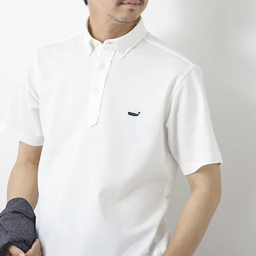 【ノーリーズ グッドマン/NOLLEY'S goodman / MEN】の《ビジカジ対応》【ALBINI】吸水速乾クジラBD Polo 25SS インテリア・キッズ・メンズ・レディースファッション・服の通販 founy(ファニー) 　ファッション　Fashion　メンズファッション　Men's Style Online　吸水　Water Absorption　ショーツ　Shorts　スリット　Slit　ダウン　Down　デニム　Denim　定番　Standard　ポロシャツ　Polo Shirt　リゾート　Resort　ワンポイント　One Point　おすすめ　Recommend　夏　Summer　エレガント 上品　Elegant　ギフト プレゼント　Gift Present　ビジネス 仕事 通勤　Business　2025年　2025　2025春夏・S/S　Ss,Spring/Summer,2025　ホワイト|ID: prp329100004516202 ipo3291000000032186241