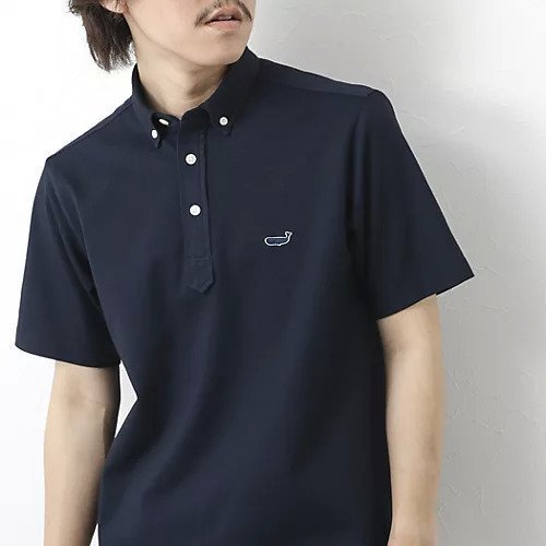 【ノーリーズ グッドマン/NOLLEY'S goodman / MEN】の《ビジカジ対応》【ALBINI】吸水速乾クジラBD Polo 25SS インテリア・キッズ・メンズ・レディースファッション・服の通販 founy(ファニー) 　ファッション　Fashion　メンズファッション　Men's Style Online　吸水　Water Absorption　ショーツ　Shorts　スリット　Slit　ダウン　Down　デニム　Denim　定番　Standard　ポロシャツ　Polo Shirt　リゾート　Resort　ワンポイント　One Point　おすすめ　Recommend　夏　Summer　エレガント 上品　Elegant　ギフト プレゼント　Gift Present　ビジネス 仕事 通勤　Business　2025年　2025　2025春夏・S/S　Ss,Spring/Summer,2025　ネイビー|ID: prp329100004516202 ipo3291000000032186243