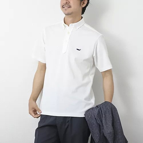 【ノーリーズ グッドマン/NOLLEY'S goodman / MEN】の《ビジカジ対応》【ALBINI】吸水速乾クジラBD Polo 25SS 人気、トレンドファッション・服の通販 founy(ファニー) 　ファッション　Fashion　メンズファッション　Men's Style Online　吸水　Water Absorption　ショーツ　Shorts　スリット　Slit　ダウン　Down　デニム　Denim　定番　Standard　ポロシャツ　Polo Shirt　リゾート　Resort　ワンポイント　One Point　おすすめ　Recommend　夏　Summer　エレガント 上品　Elegant　ギフト プレゼント　Gift Present　ビジネス 仕事 通勤　Business　2025年　2025　2025春夏・S/S　Ss,Spring/Summer,2025　other-2|ID: prp329100004516202 ipo3291000000032186249