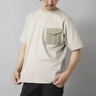 【ノーリーズ グッドマン/NOLLEY'S goodman / MEN】の【ACTIVE SECT】《限定展開》カーゴポケットTシャツ 25SS グレーベージュ|ID: prp329100004516209 ipo3291000000031914915