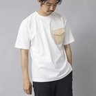 【ノーリーズ グッドマン/NOLLEY'S goodman / MEN】の【ACTIVE SECT】《限定展開》カーゴポケットTシャツ 25SS ホワイト|ID: prp329100004516209 ipo3291000000031914916