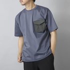 【ノーリーズ グッドマン/NOLLEY'S goodman / MEN】の【ACTIVE SECT】《限定展開》カーゴポケットTシャツ 25SS グレイッシュブルー|ID: prp329100004516209 ipo3291000000031914917