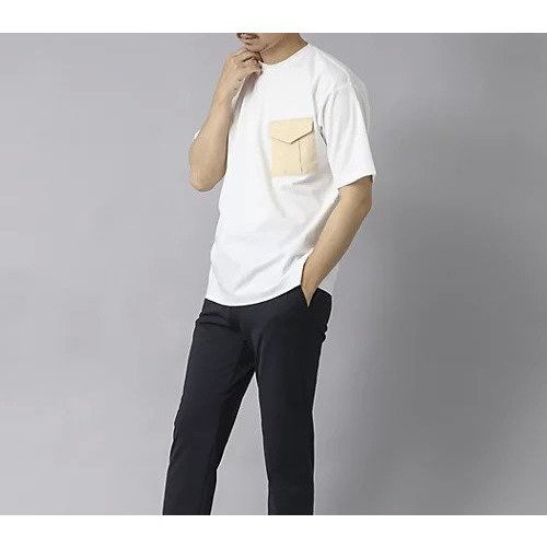 【ノーリーズ グッドマン/NOLLEY'S goodman / MEN】の【ACTIVE SECT】《限定展開》カーゴポケットTシャツ 25SS 人気、トレンドファッション・服の通販 founy(ファニー) 　ファッション　Fashion　メンズファッション　MEN　2025年　2025　2025春夏・S/S　Ss,Spring/Summer,2025　なめらか　Smooth　シルケット　Mercerization　シンプル　Simple　ポケット　Pocket　リップ　Lip　リラックス　Relax　エレガント 上品　Elegant　other-3|ID: prp329100004516209 ipo3291000000031914920