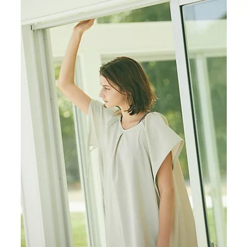 【ジュリエ/Julier】のドライリネンオフショル2WAYワンピース/速乾・接触冷感 人気、トレンドファッション・服の通販 founy(ファニー) 　ファッション　Fashion　レディースファッション　WOMEN　ワンピース　Dress　オフショル　Off Shoulder　オフショルダー　Off Shoulder　コレクション　Collection　スリーブ　Sleeve　デコルテ　Decolletage　ポケット　Pocket　ヨガ　Yoga　ランニング　Running　リゾート　Resort　リラックス　Relax　ロング　Long　旅行　Travel　other-3|ID: prp329100004516263 ipo3291000000031915562