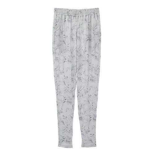【ジュリエ/Julier】のLine Flowerプリントギャザーパンツ インテリア・キッズ・メンズ・レディースファッション・服の通販 founy(ファニー) 　ファッション　Fashion　レディースファッション　WOMEN　パンツ　Pants　ギャザー　Gather　コレクション　Collection　ストレッチ　Stretch　フィット　Fit　フラワー　Flower　プリント　Print　水着　Swimsuit　ヨガ　Yoga　ランニング　Running　リラックス　Relax　レギンス　Leggings　おすすめ　Recommend　エレガント 上品　Elegant　ホワイト|ID: prp329100004516277 ipo3291000000031915651