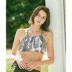【ジュリエ/Julier】のVertical brushプリントブラトップ グレー&#215;ホワイト|ID: prp329100004516282 ipo3291000000031915699