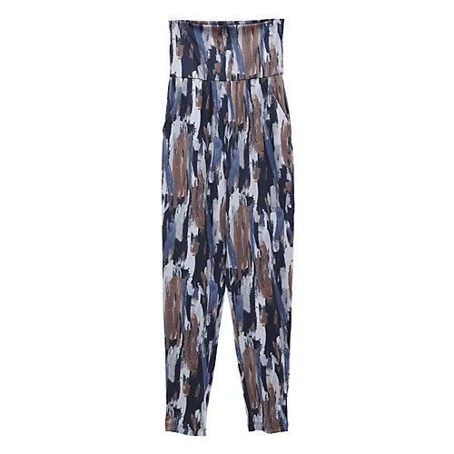 【ジュリエ/Julier】のVertical brushプリントギャザーパンツ インテリア・キッズ・メンズ・レディースファッション・服の通販 founy(ファニー) 　ファッション　Fashion　レディースファッション　WOMEN　パンツ　Pants　ギャザー　Gather　コレクション　Collection　今季　This Season　ストレッチ　Stretch　人気　Popularity　ビーチ　Beach　プリント　Print　水着　Swimsuit　ヨガ　Yoga　ランニング　Running　リラックス　Relax　レギンス　Leggings　夏　Summer　ブルー系その他|ID: prp329100004516286 ipo3291000000031915733