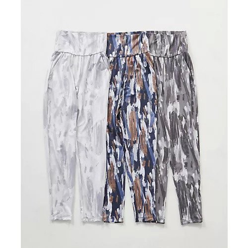 【ジュリエ/Julier】のVertical brushプリントギャザーパンツ 人気、トレンドファッション・服の通販 founy(ファニー) 　ファッション　Fashion　レディースファッション　WOMEN　パンツ　Pants　ギャザー　Gather　コレクション　Collection　今季　This Season　ストレッチ　Stretch　人気　Popularity　ビーチ　Beach　プリント　Print　水着　Swimsuit　ヨガ　Yoga　ランニング　Running　リラックス　Relax　レギンス　Leggings　夏　Summer　other-2|ID: prp329100004516286 ipo3291000000031915734