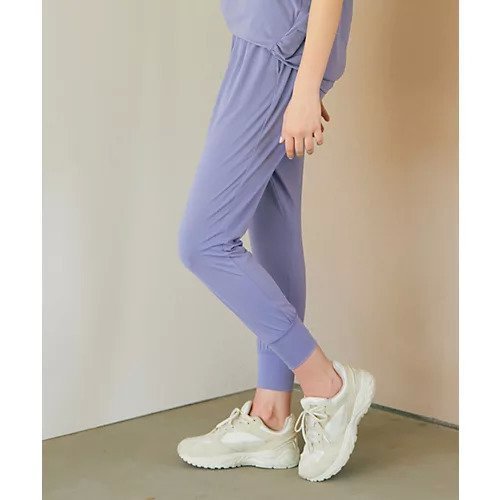 【ジュリエ/Julier】の【定番】ライトプライムギャザーパンツ 人気、トレンドファッション・服の通販 founy(ファニー) 　ファッション　Fashion　レディースファッション　WOMEN　パンツ　Pants　アウトドア　Outdoor　春　Spring　ギャザー　Gather　コレクション　Collection　ストレッチ　Stretch　定番　Standard　ヨガ　Yoga　ラベンダー　Lavender　リラックス　Relax　レギンス　Leggings　ワーク　Work　S/S・春夏　Ss・Spring/Summer　おすすめ　Recommend　夏　Summer　エレガント 上品　Elegant　other-3|ID: prp329100004516289 ipo3291000000031915760