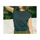 【ジュリエ/Julier】のEcocoフレンチスリーブトップス ネイビー|ID: prp329100004516290 ipo3291000000031915764