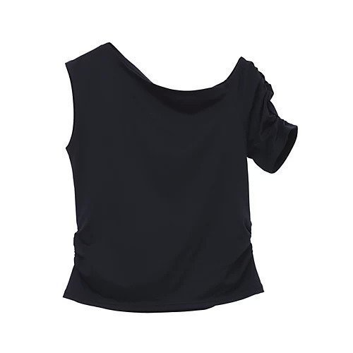 【ジュリエ/Julier】のEcocoアシンメトリートップス インテリア・キッズ・メンズ・レディースファッション・服の通販 founy(ファニー) https://founy.com/ ファッション Fashion レディースファッション WOMEN トップス・カットソー Tops/Tshirt アシンメトリー Asymmetry カッティング Cutting コレクション Collection 吸水 Water Absorption ストレッチ Stretch ノースリーブ No Sleeve ベーシック Basic 半袖 Short Sleeve 無地 Plain Color ヨガ Yoga ランニング Running リラックス Relax ワーク Work |ID: prp329100004516291 ipo3291000000031915771