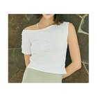 【ジュリエ/Julier】のEcocoアシンメトリートップス ホワイト|ID: prp329100004516291 ipo3291000000031915773