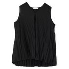 【プレインピープル/PLAIN PEOPLE】のコンパクトプレーンジャージアコーディオンプリーツデザイントップス ブラック|ID: prp329100004517405 ipo3291000000031928782