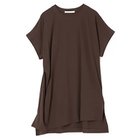 【プレインピープル/PLAIN PEOPLE】のハイツイストフライスチュニック丈トップス ブラウン|ID: prp329100004517410 ipo3291000000031928811