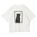 【プレインピープル/PLAIN PEOPLE】のキャットプリントTシャツ ホワイト|ID: prp329100004517416 ipo3291000000031928849
