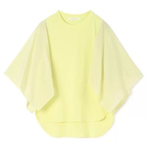 【プレインピープル/PLAIN PEOPLE】のサイロプレミアム ローン切り替えプルオーバー インテリア・キッズ・メンズ・レディースファッション・服の通販 founy(ファニー) ファッション Fashion レディースファッション Fashion for Women トップス・カットソー Cut & Sew Tops カジュアルプルオーバー・ニットトップス Pullovers & Knit Tops / Casual Pullovers カッティング Cutting Detail ドレープ Drape, Draping Fabric ノースリーブ Sleeveless, No-Sleeve ハンカチ Handkerchief, Hanky バランス Balance, Style Balance プレミアム Premium, High-End 洗える Machine Washable ライトイエロー|ID: prp329100004517420 ipo3291000000031928874