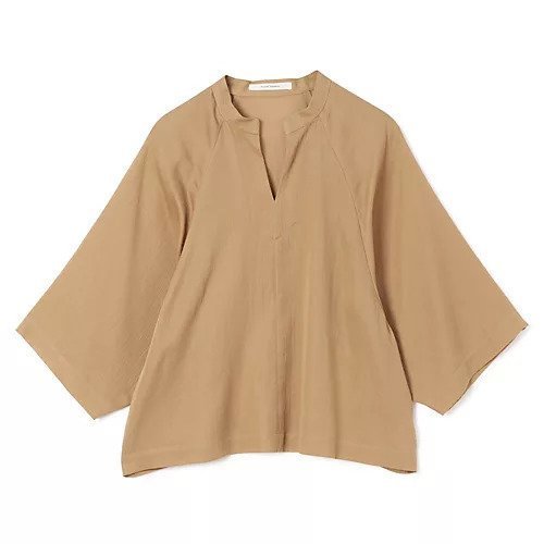 【プレインピープル/PLAIN PEOPLE】のドビーサテンプルオーバー インテリア・キッズ・メンズ・レディースファッション・服の通販 founy(ファニー) 　ファッション　Fashion　レディースファッション　WOMEN　トップス・カットソー　Tops/Tshirt　プルオーバー　Pullover　シアー　Sheer　洗える　Washable　ベージュ|ID: prp329100004517422 ipo3291000000031928890