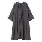 【プレインピープル/PLAIN PEOPLE】の綿リネンパナマフレアーカーディガン グレー|ID: prp329100004517429 ipo3291000000035316471