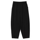 【プレインピープル/PLAIN PEOPLE】のハイツイストフライス裾タックパンツ ブラック|ID: prp329100004517443 ipo3291000000031929060