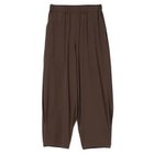 【プレインピープル/PLAIN PEOPLE】のハイツイストフライス裾タックパンツ ブラウン|ID: prp329100004517443 ipo3291000000031929062