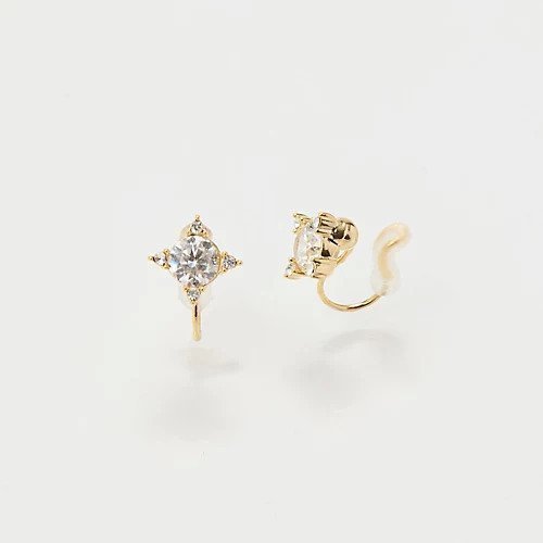 【フィービィー/phoebe】の【痛くないシリーズ/金属アレルギー対応】クラシッククリスタルビジューライトフィットイヤリング 人気、トレンドファッション・服の通販 founy(ファニー) 　ファッション　Fashion　レディースファッション　Fashion for Women　ジュエリー　Jewelry　ファッションリング　Fashion Rings　イヤリング・フープ・ドロップタイプ　Hoop, Drop & Clip Earrings　イヤリング　Earrings　シンプル　Simple, Minimal　エレガント 上品　Elegant　ビジネス 仕事 通勤　Business / Work / Commuting　軽量　Lightweight, Ultra Light　 other-1|ID: prp329100004517464 ipo3291000000034433994