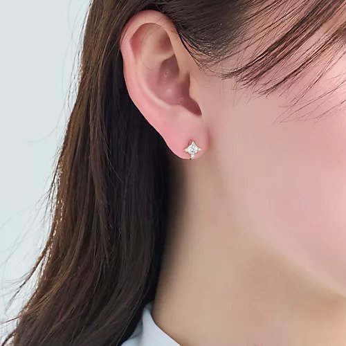 【フィービィー/phoebe】の【痛くないシリーズ/金属アレルギー対応】クラシッククリスタルビジューライトフィットイヤリング 人気、トレンドファッション・服の通販 founy(ファニー) 　ファッション　Fashion　レディースファッション　Fashion for Women　ジュエリー　Jewelry　ファッションリング　Fashion Rings　イヤリング・フープ・ドロップタイプ　Hoop, Drop & Clip Earrings　イヤリング　Earrings　シンプル　Simple, Minimal　エレガント 上品　Elegant　ビジネス 仕事 通勤　Business / Work / Commuting　軽量　Lightweight, Ultra Light　other-2|ID: prp329100004517464 ipo3291000000034433998