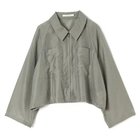 【プレインピープル/PLAIN PEOPLE】のシアーキュプラコンパクトブルゾン カーキ|ID: prp329100004517465 ipo3291000000031929203
