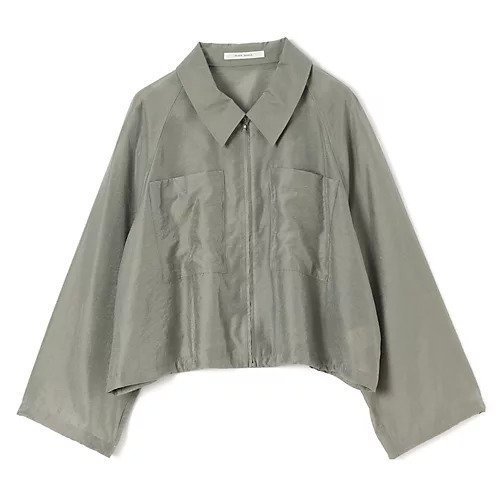 【プレインピープル/PLAIN PEOPLE】のシアーキュプラコンパクトブルゾン インテリア・キッズ・メンズ・レディースファッション・服の通販 founy(ファニー) 　ファッション　Fashion　レディースファッション　WOMEN　アウター　Coat Outerwear　ブルゾン　Blouson/Jackets　コンパクト　Compact　シアー　Sheer　ドローコード　Draw Cord　ブルゾン　Blouson　洗える　Washable　カーキ|ID: prp329100004517465 ipo3291000000031929203