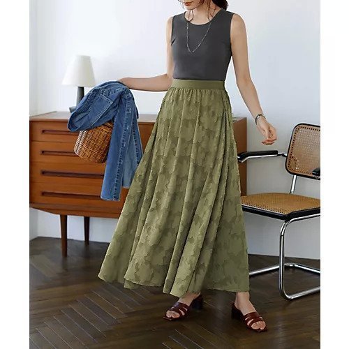 【スタイルデリ/STYLE DELI】のシフォンジャガードフラワースカート インテリア・キッズ・メンズ・レディースファッション・服の通販 founy(ファニー) https://founy.com/ ファッション Fashion レディースファッション WOMEN スカート Skirt 春 Spring 秋 Autumn/Fall 軽量 Lightweight シアー Sheer シフォン Chiffon ジャケット Jacket スタイリッシュ Stylish スリット Slit ドレス Dress ドレープ Drape バランス Balance フレア Flare ブルゾン Blouson ポケット Pocket マキシ Maxi ループ Loop A/W・秋冬 Aw・Autumn/Winter・Fw・Fall-Winter S/S・春夏 Ss・Spring/Summer 夏 Summer |ID: prp329100004518622 ipo3291000000031940556