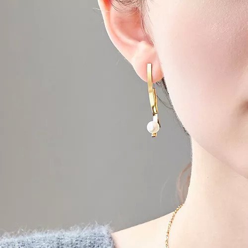 【フィービィー/phoebe】の【金属アレルギー対応】クロスラインパールピアス/サージカルステンレス 人気、トレンドファッション・服の通販 founy(ファニー) 　ファッション　Fashion　レディースファッション　WOMEN　シンプル　Simple　スタイリッシュ　Stylish　パール　Pearl　フォーマル　Formal　メタル　Metal　人気　Popularity　other-2|ID: prp329100004518633 ipo3291000000031940633