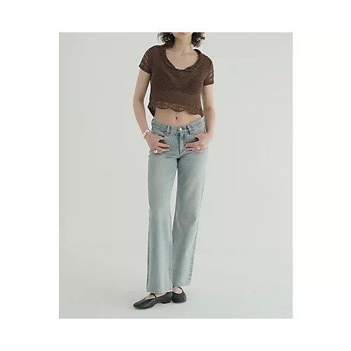 【クラネ/CLANE】のLOW WAIST SLIM DENIM PANTS 人気、トレンドファッション・服の通販 founy(ファニー) 　ファッション　Fashion　レディースファッション　WOMEN　パンツ　Pants　デニムパンツ　Denim Pants　2025年　2025　2025春夏・S/S　Ss,Spring/Summer,2025　シンプル　Simple　スタイリッシュ　Stylish　バランス　Balance　今季　This Season　other-2|ID: prp329100004520341 ipo3291000000031960886