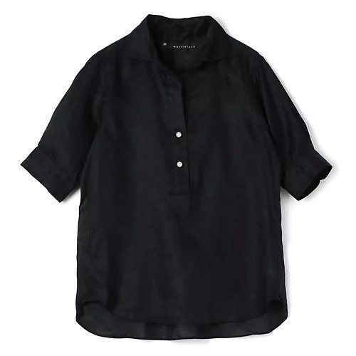 【マルティニーク/martinique】の《定番》五分袖パールスキッパー 人気、トレンドファッション・服の通販 founy(ファニー) 　ファッション　Fashion　レディースファッション　WOMEN　トップス・カットソー　Tops/Tshirt　おすすめ　Recommend　スキッパー　Skipper　パール　Pearl　リネン　Linen　夏　Summer　定番　Standard　洗える　Washable　 other-1|ID: prp329100004521063 ipo3291000000031974142