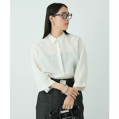 【カオス/Chaos】のタコフシャツ インテリア・キッズ・メンズ・レディースファッション・服の通販 founy(ファニー) 　ファッション　Fashion　レディースファッション　WOMEN　トップス・カットソー　Tops/Tshirt　シャツ/ブラウス　Shirts/Blouses　2025年　2025　2025春夏・S/S　Ss,Spring/Summer,2025　夏　Summer　ホワイト|ID: prp329100004521074 ipo3291000000031974228