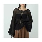 【カオス/Chaos】のボランリリーニットプルオーバー 人気、トレンドファッション・服の通販 founy(ファニー) ファッション Fashion レディースファッション WOMEN トップス・カットソー Tops/Tshirt ニット Knit Tops プルオーバー Pullover 2025年 2025 2025春夏・S/S Ss,Spring/Summer,2025 サマー Summer 切替 Switching 夏 Summer thumbnail ブラック|ID: prp329100004521075 ipo3291000000031974270