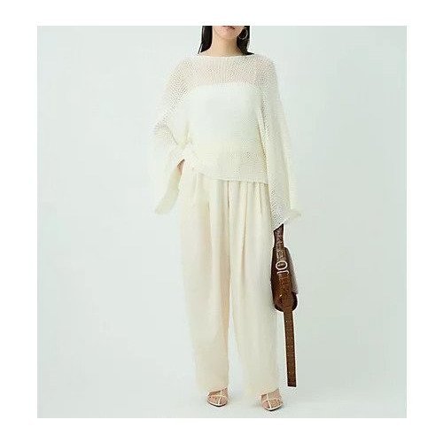 【カオス/Chaos】のボランリリーニットプルオーバー 人気、トレンドファッション・服の通販 founy(ファニー) 　ファッション　Fashion　レディースファッション　WOMEN　トップス・カットソー　Tops/Tshirt　ニット　Knit Tops　プルオーバー　Pullover　2025年　2025　2025春夏・S/S　Ss,Spring/Summer,2025　サマー　Summer　切替　Switching　夏　Summer　other-3|ID: prp329100004521075 ipo3291000000031974274