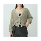 【カオス/Chaos】のリナリアリネンツイカーディガン ライトグレー|ID: prp329100004521077 ipo3291000000034716309