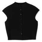 【アモーメント/AMOMENTO】のWHOLEGARMENT CAP SLEEVE CARDIGAN BLACK|ID: prp329100004521078 ipo3291000000035314479