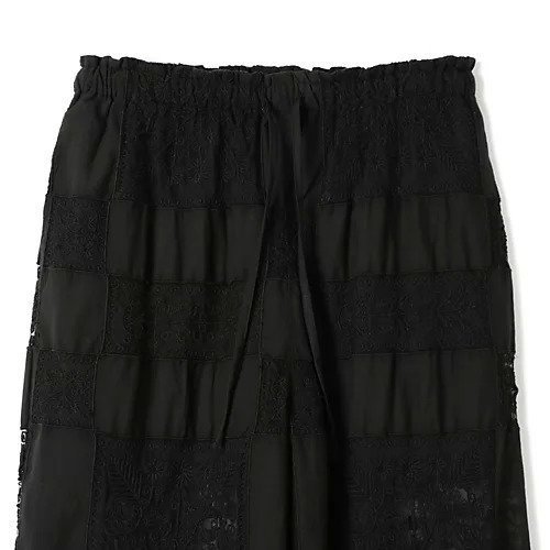 【クリンクル クリンクル クリンクル/crinkle crinkle crinkle】のpatchwork embroidery pants 人気、トレンドファッション・服の通販 founy(ファニー) 　ファッション　Fashion　レディースファッション　Fashion for Women　パンツ　Pants & Trousers　パッチワーク　Patchwork, Mixed Fabric　モダン　Modern, Contemporary　レース　Lace, Lace Fabric　洗える　Machine Washable　other-3|ID: prp329100004521083 ipo3291000000034618015