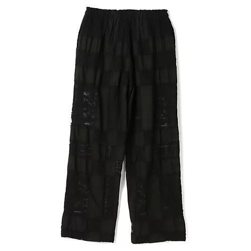 【クリンクル クリンクル クリンクル/crinkle crinkle crinkle】のpatchwork embroidery pants 人気、トレンドファッション・服の通販 founy(ファニー) 　ファッション　Fashion　レディースファッション　Fashion for Women　パンツ　Pants & Trousers　パッチワーク　Patchwork, Mixed Fabric　モダン　Modern, Contemporary　レース　Lace, Lace Fabric　洗える　Machine Washable　other-2|ID: prp329100004521083 ipo3291000000034956334