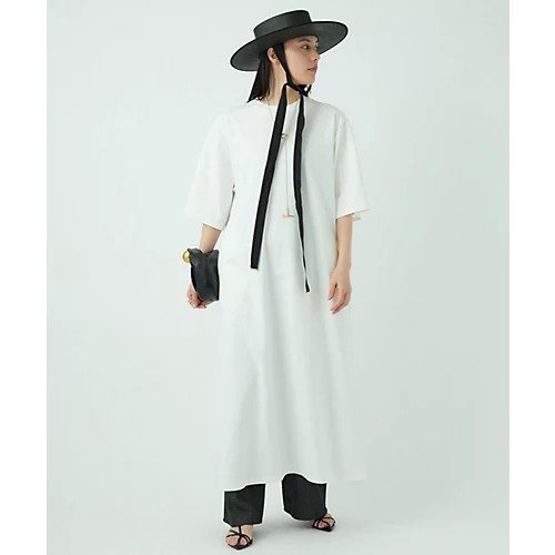 【カオス/Chaos】のWHY NOT NOW ルースワンピース 人気、トレンドファッション・服の通販 founy(ファニー) 　ファッション　Fashion　レディースファッション　Fashion for Women　ワンピース　Dresses　2025年　2025　2025春夏・S/S　Spring/Summer 2025 SS25　スリット　Slit, Slit Detail　夏　Summer　other-2|ID: prp329100004521090 ipo3291000000034716390