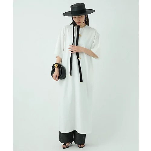 【カオス/Chaos】のWHY NOT NOW ルースワンピース 人気、トレンドファッション・服の通販 founy(ファニー) 　ファッション　Fashion　レディースファッション　Fashion for Women　ワンピース　Dresses　2025年　2025　2025春夏・S/S　Spring/Summer 2025 SS25　スリット　Slit, Slit Detail　夏　Summer　other-3|ID: prp329100004521090 ipo3291000000034716391