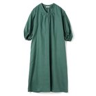 【プレインピープル/PLAIN PEOPLE】のリネンソフトフィニッシュワンピース 人気、トレンドファッション・服の通販 founy(ファニー) ファッション Fashion レディースファッション WOMEN ワンピース Dress ギャザー Gather スリーブ Sleeve thumbnail グリーン|ID: prp329100004521091 ipo3291000000031974399
