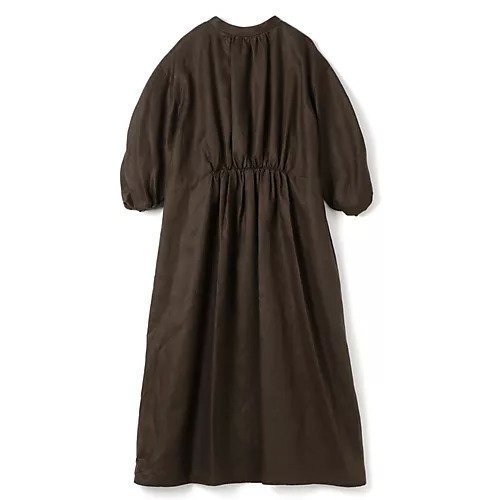 【プレインピープル/PLAIN PEOPLE】のリネンソフトフィニッシュワンピース 人気、トレンドファッション・服の通販 founy(ファニー) 　ファッション　Fashion　レディースファッション　WOMEN　ワンピース　Dress　ギャザー　Gather　スリーブ　Sleeve　other-2|ID: prp329100004521091 ipo3291000000031974402
