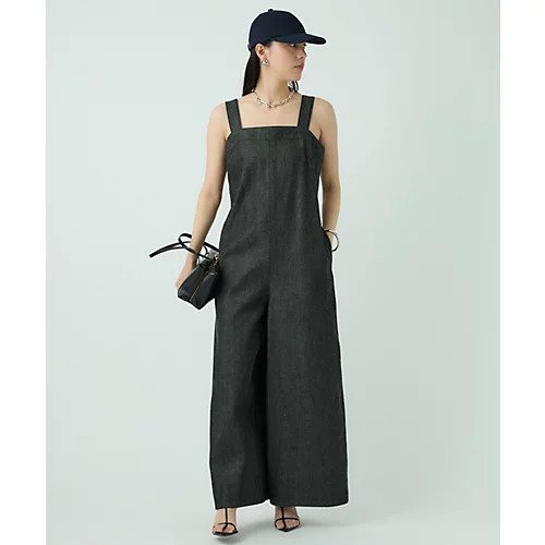【カオス/Chaos】のWHY NOT NOW バナックサロペット 人気、トレンドファッション・服の通販 founy(ファニー) 　ファッション　Fashion　レディースファッション　WOMEN　ワンピース　Dress　サロペット　Salopette　2025年　2025　2025春夏・S/S　Ss,Spring/Summer,2025　インディゴ　Indigo　サロペット　Overalls　シンプル　Simple　タンク　Tank　デニム　Denim　パターン　Pattern　夏　Summer　other-2|ID: prp329100004521096 ipo3291000000031974428